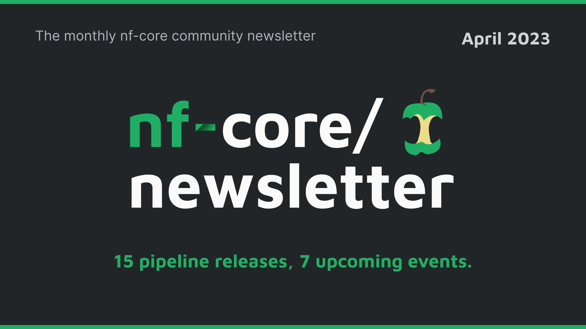 nf-core newsletter — April 2023